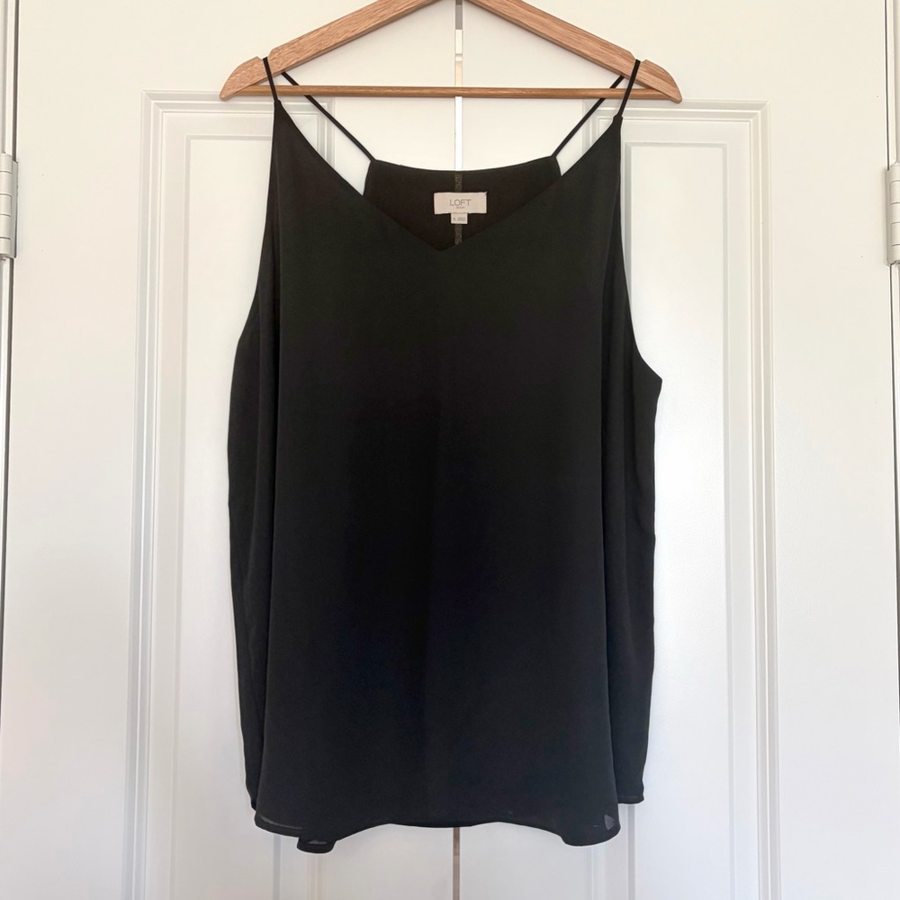 Loft Black Cami Top